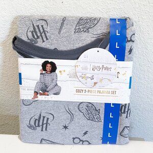 NEW Harry Potter Womens 2 Piece Cozy Pajama Set NWT L Jogger Pants